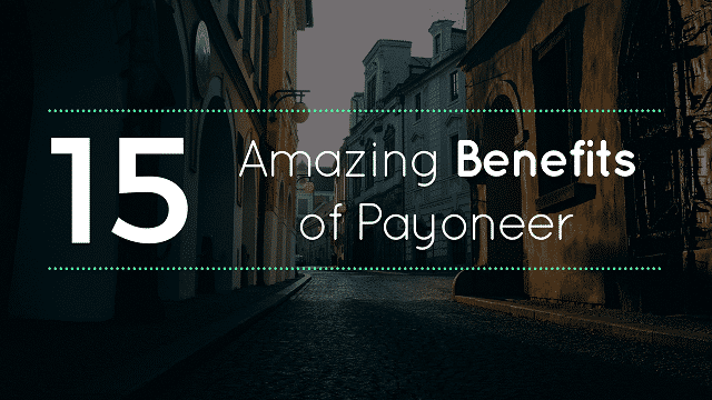 Benefits of Payoneer
